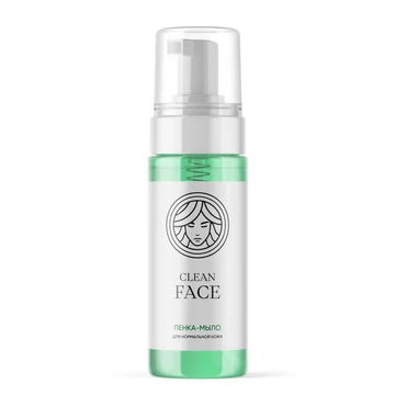 FACE pigment: Zöld Antibakteriális habszappan