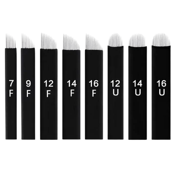 Black NANO microblading tűk