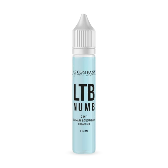 AS COMPANY - LTB NUMB / 2 in 1 (Cooling primary cream and secondary gel), 33 ml