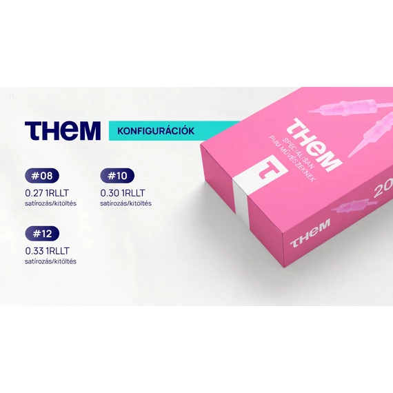 THEM tűmodul Rose - 0,27 1RLLT