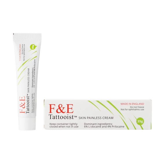 F&E Tattooist Original Green Anesthetic Cream 35g
