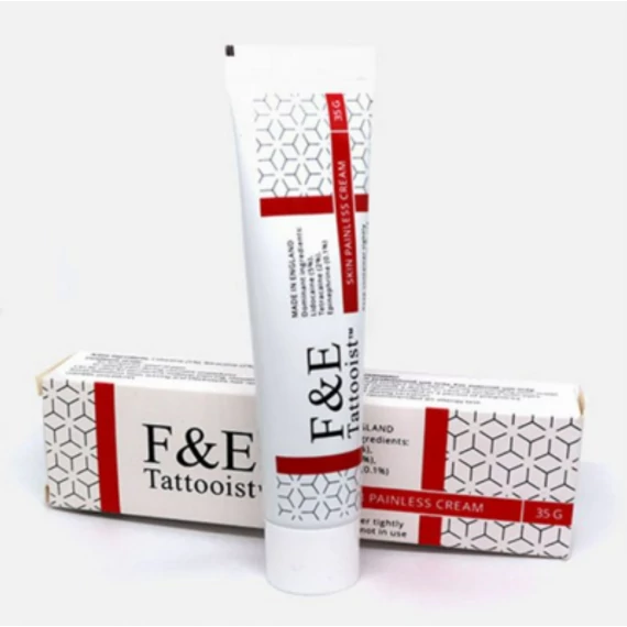 F&E Tattooist Original Red Anesthetic Cream 35g